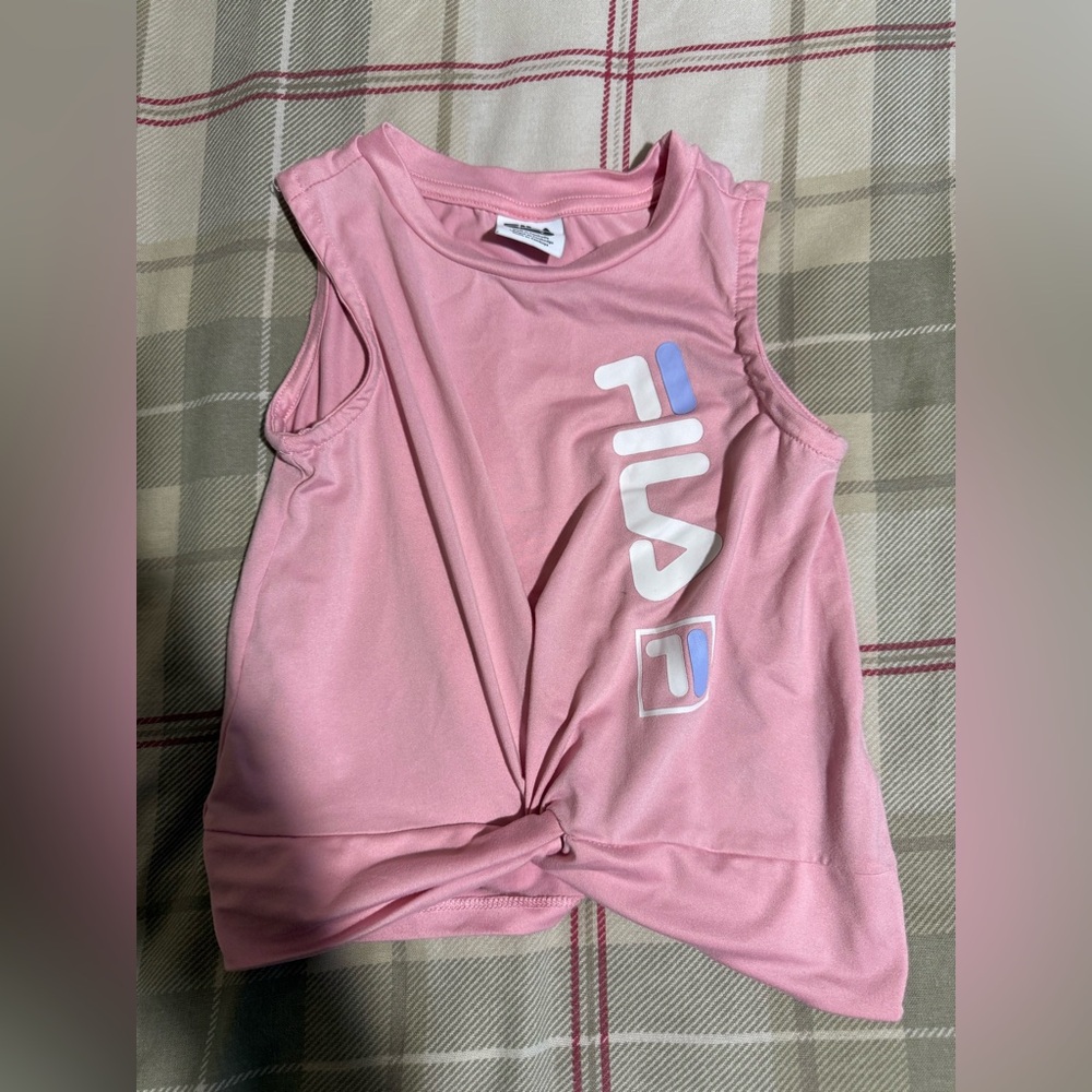 Fila Kids Blue and Pink Short and Top